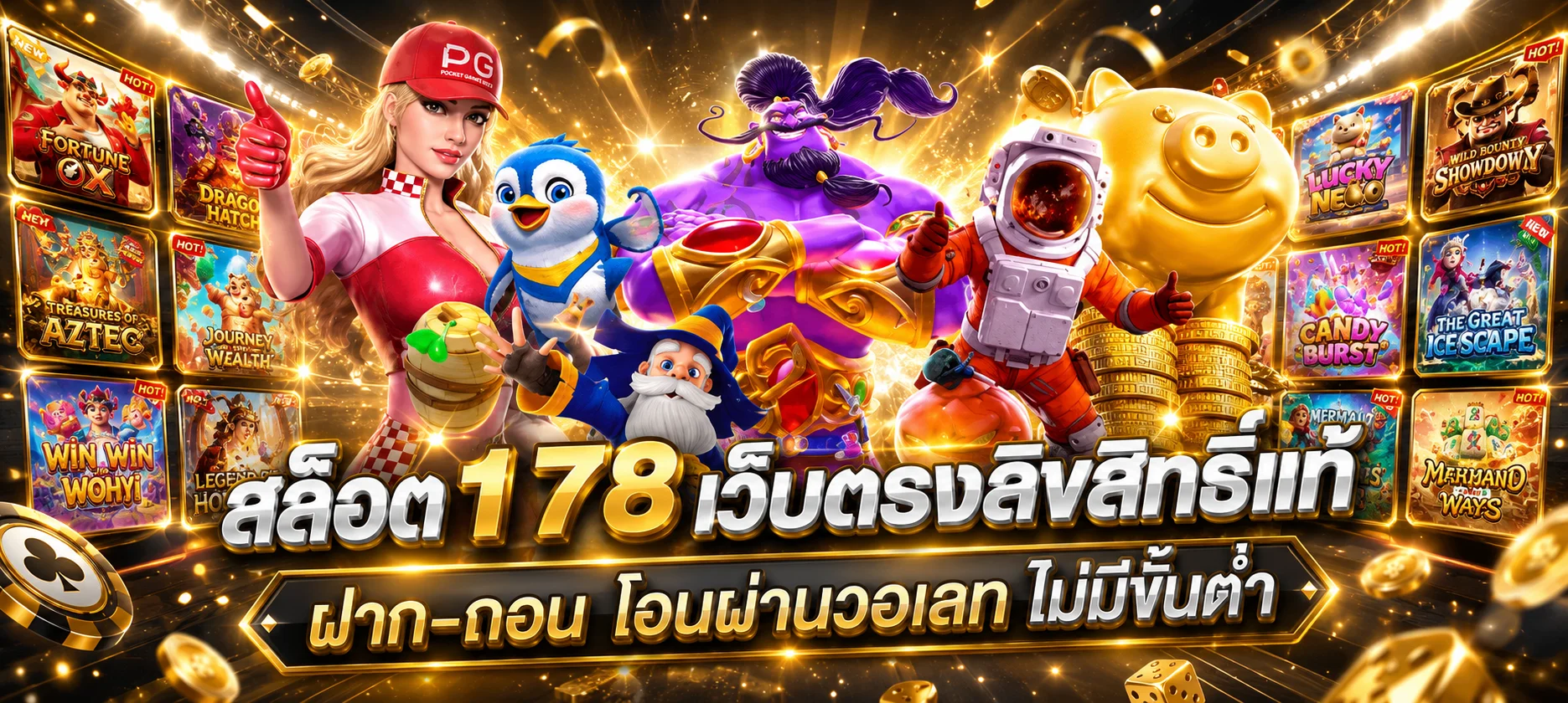 รวมค่ายสล็อตออนไลน์บน lisboa289.asia PG Pragmatic JILI